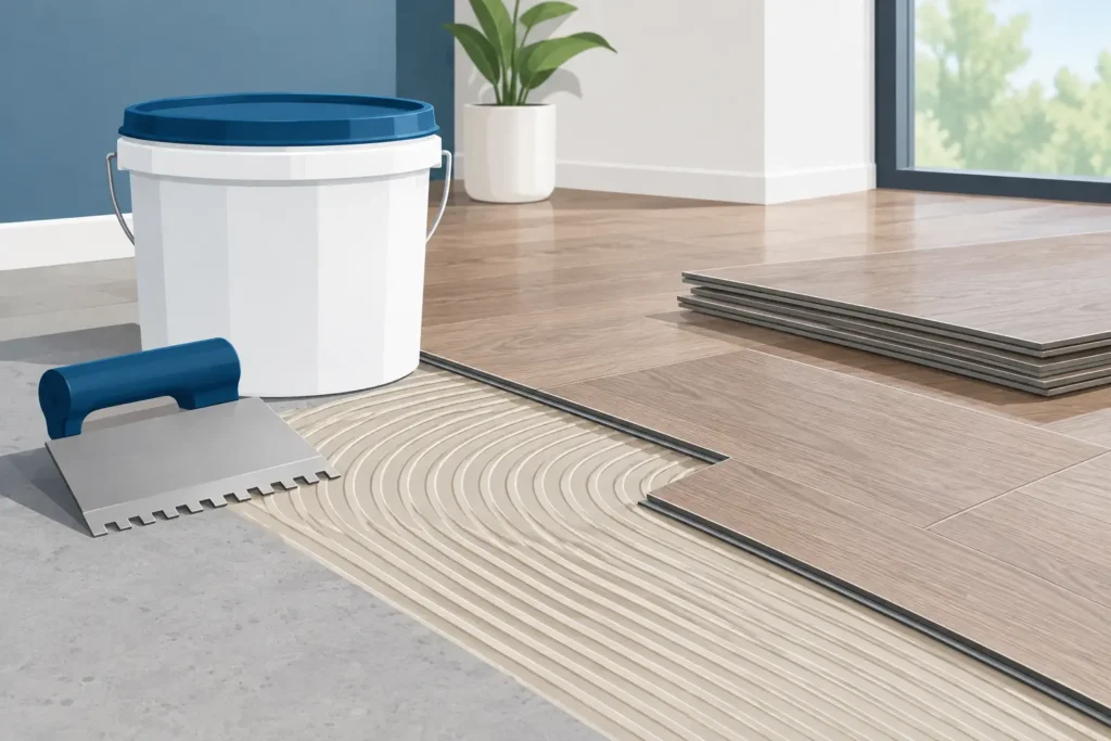 Luxury Vinyl Tile and Plank Flooring Adhesive